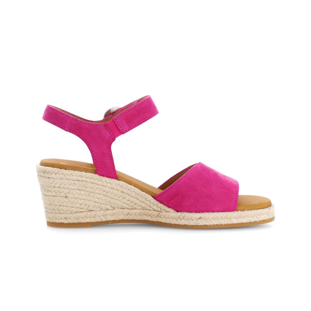 Sandaleno met sleehak roze