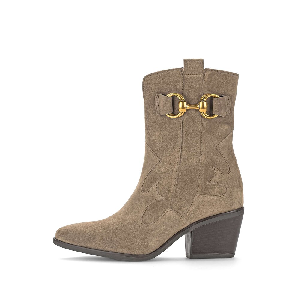 Elegante enkellaarsjes bruin