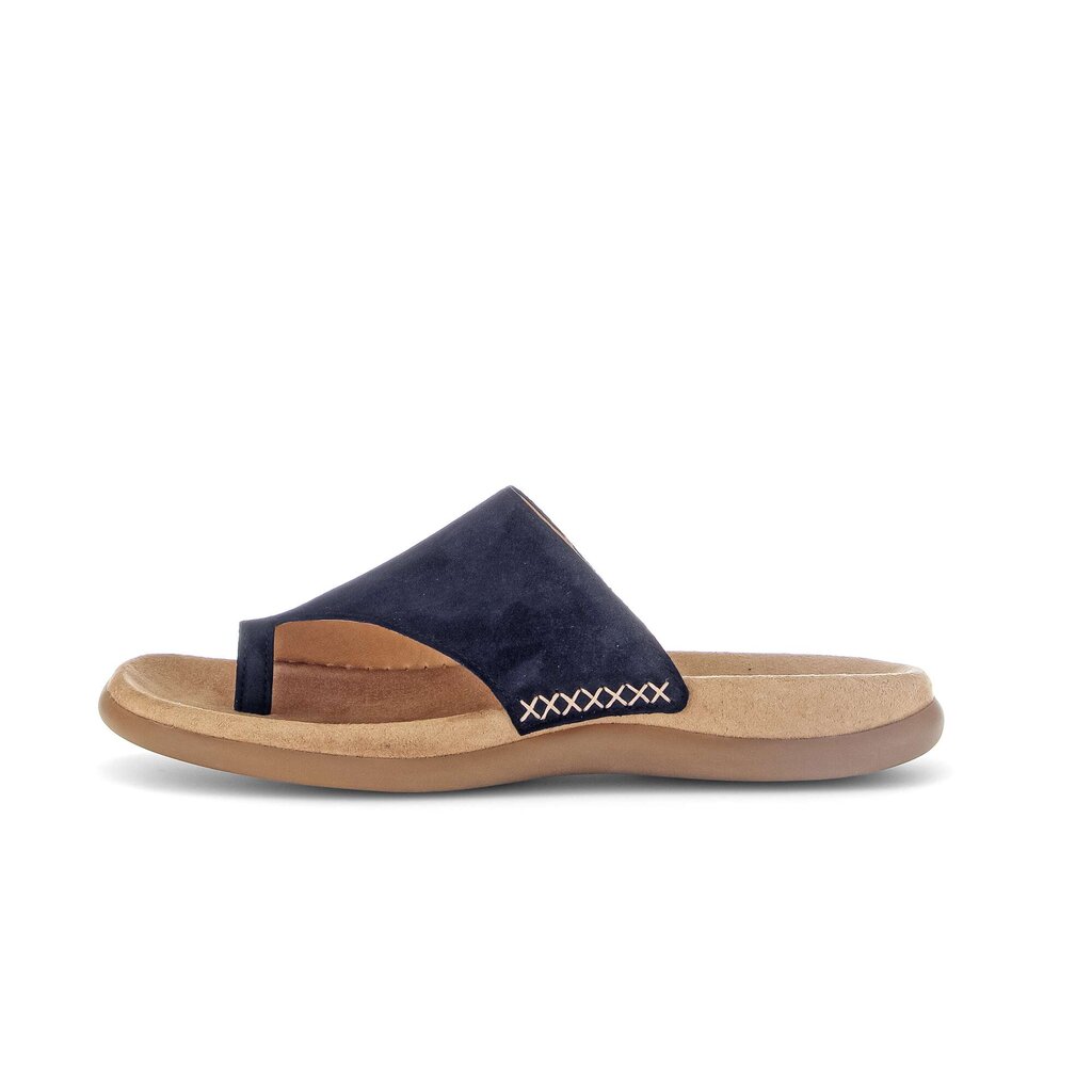 Teenslipper blauw