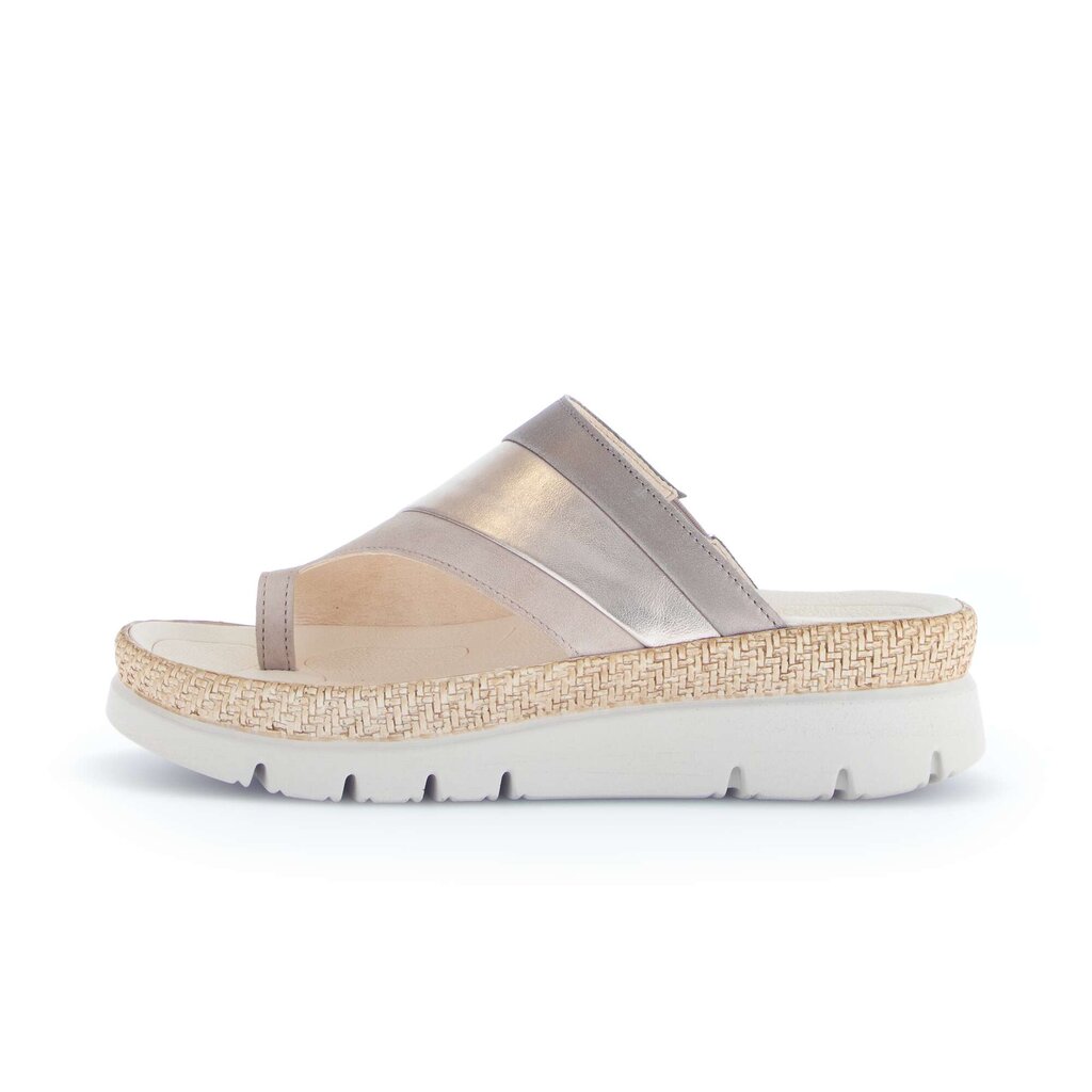 Teenslipper beige