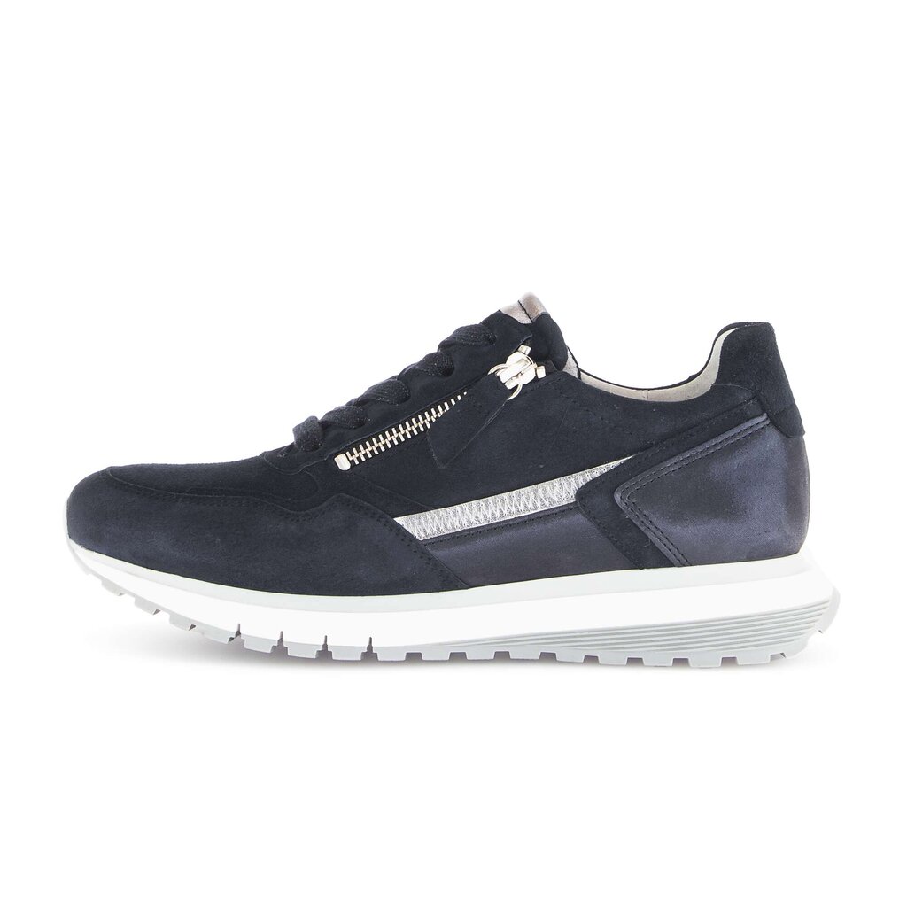 Lage sneaker blauw
