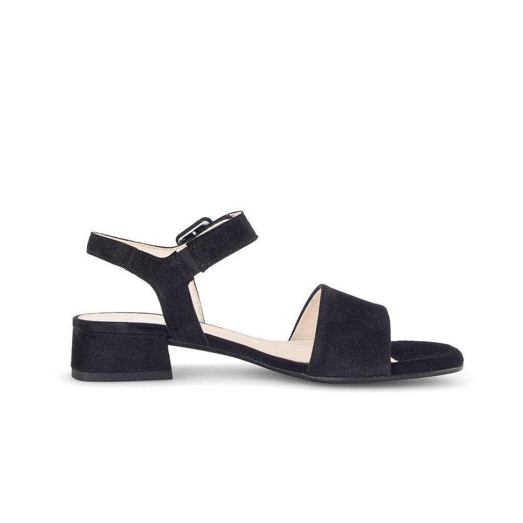 Sandal met riempjes zwart