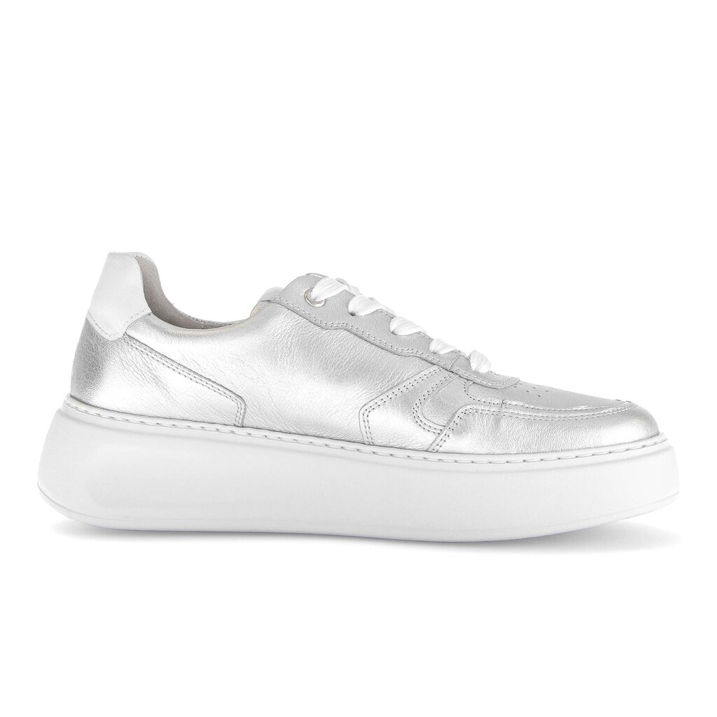 Lage sneaker zilver