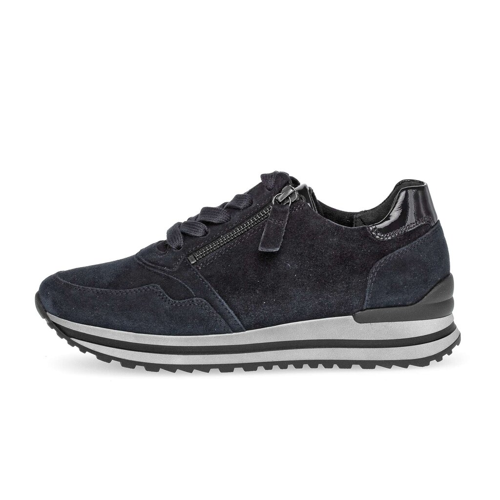 Lage sneaker blauw