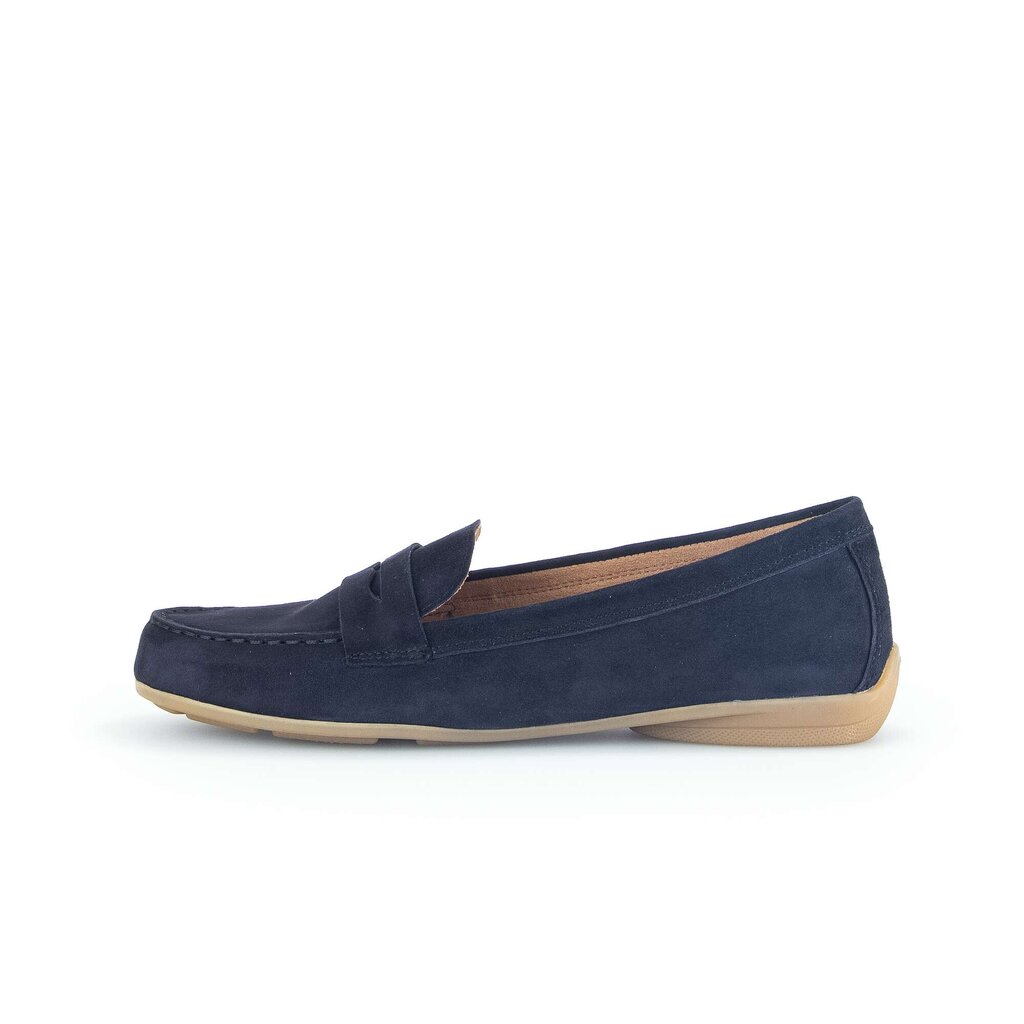 Mocassin blauw