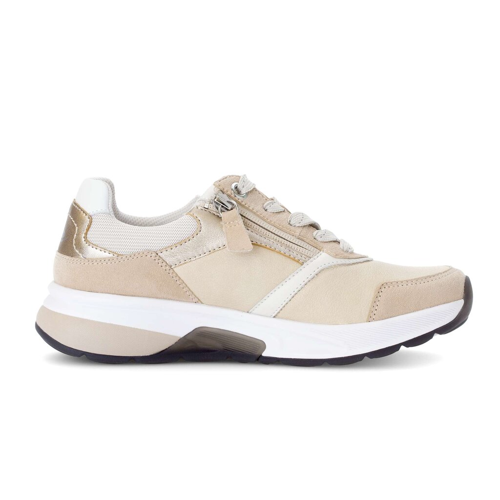 Lage sneaker beige