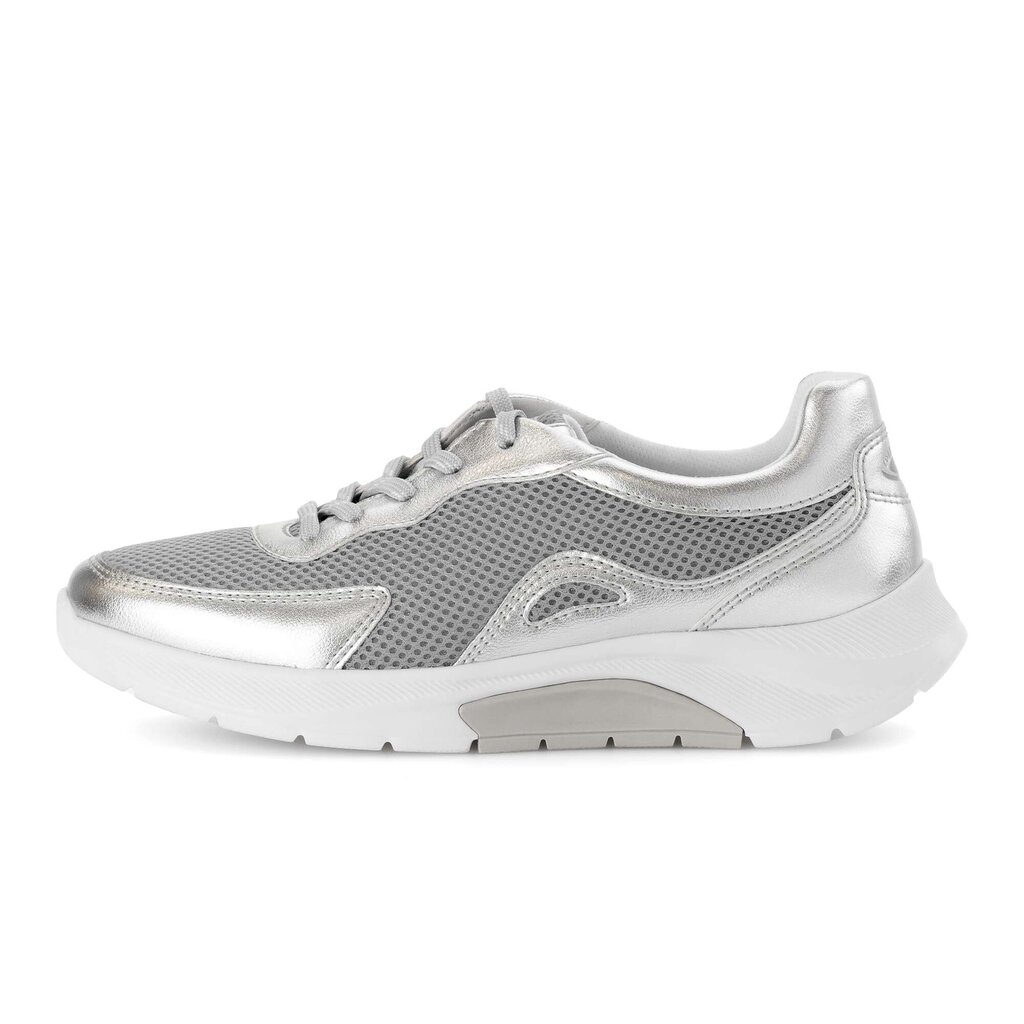 Lage sneaker zilver