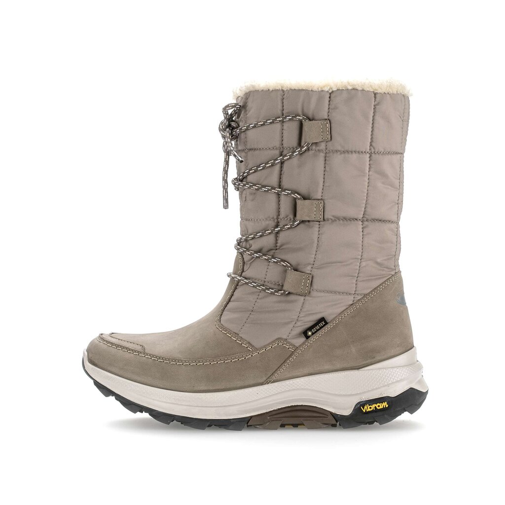 Winter enkellaarsje beige