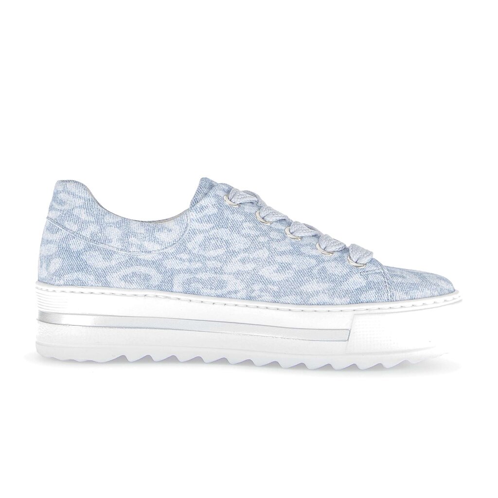 Lage sneaker blauw