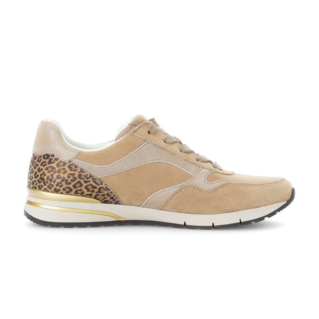 Lage sneaker beige