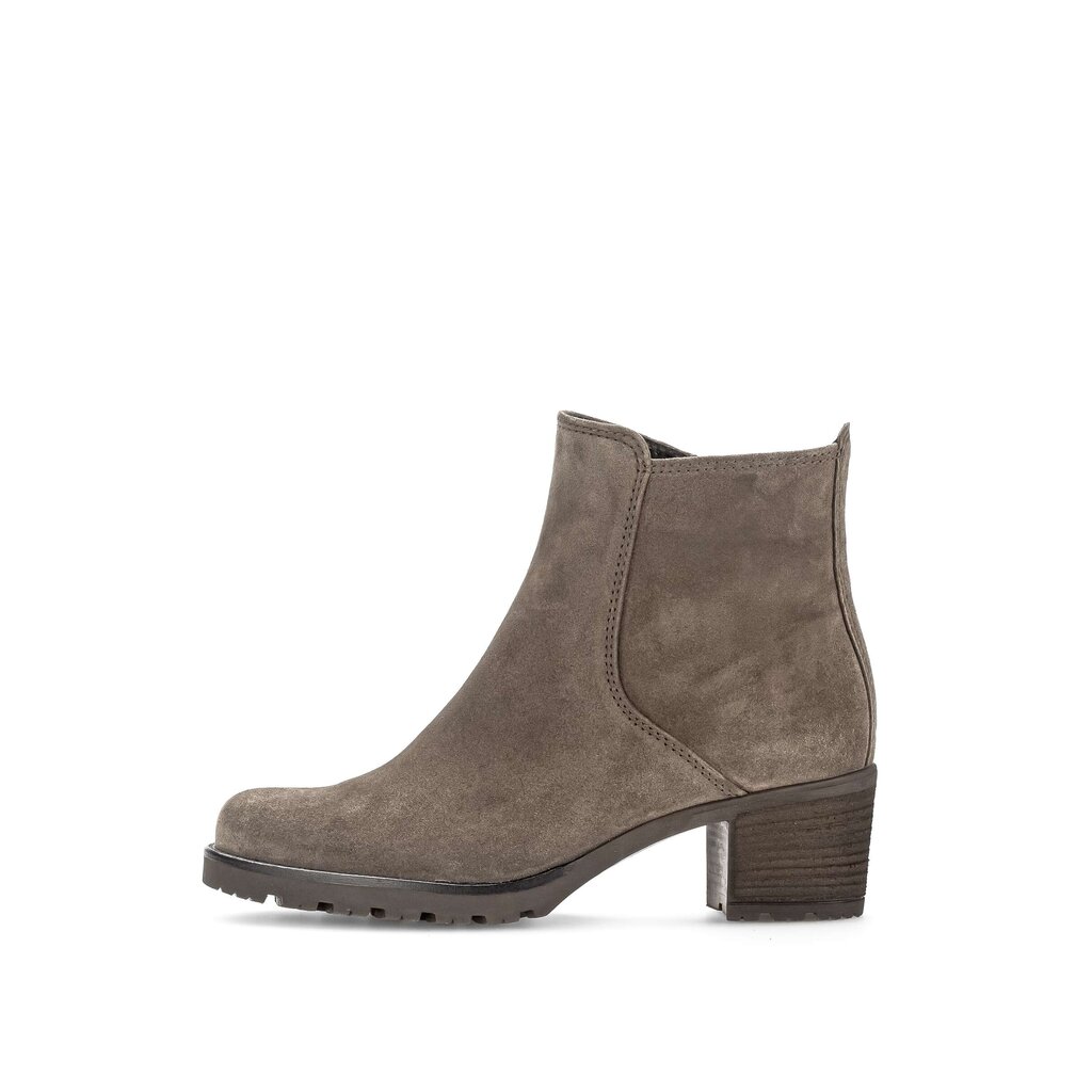 Enkellaarsjes op plateau bruin