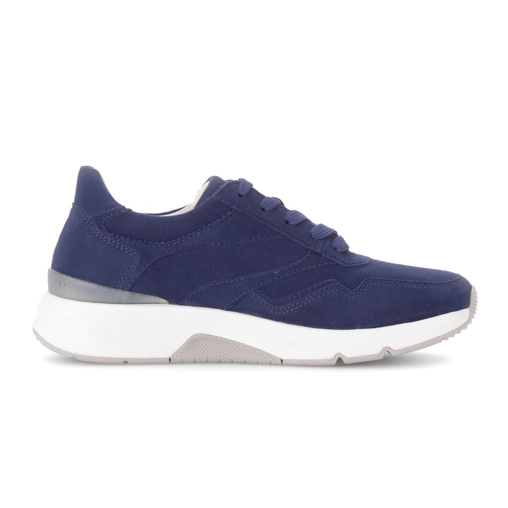 Lage sneaker blauw