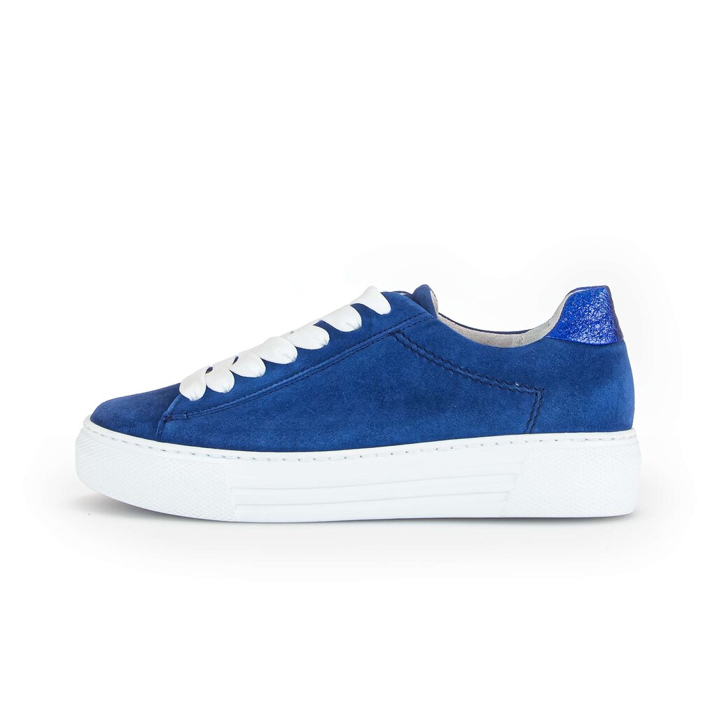 Lage sneaker blauw