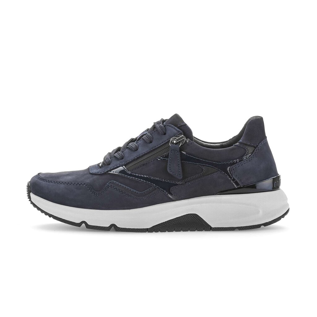 Lage sneaker blauw