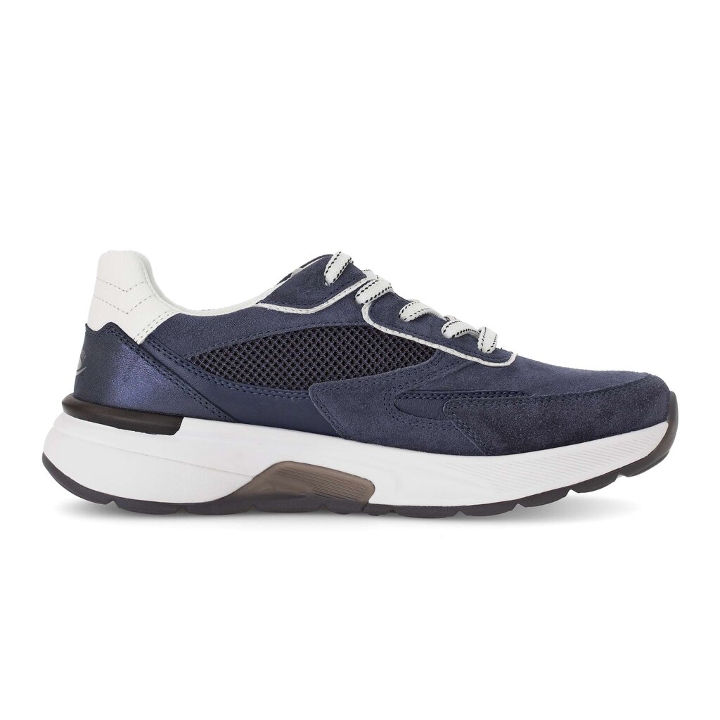 Lage sneaker blauw