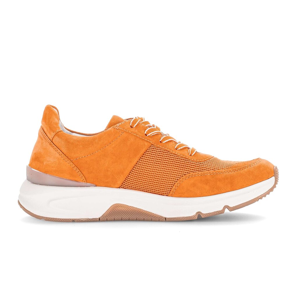Lage sneaker oranje