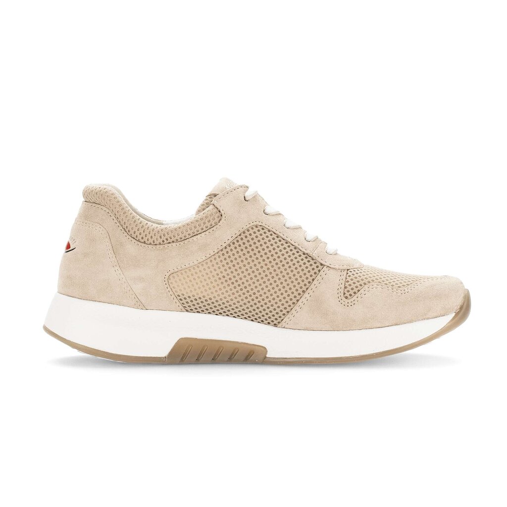 Lage sneaker beige