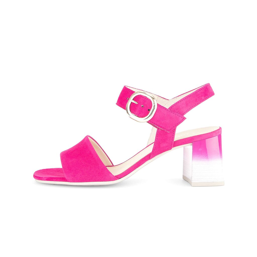 Sandal met riempjes roze