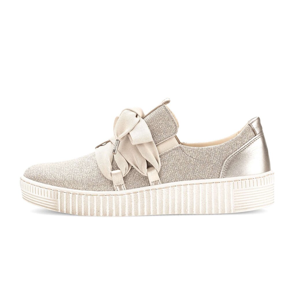 Lage sneaker goud