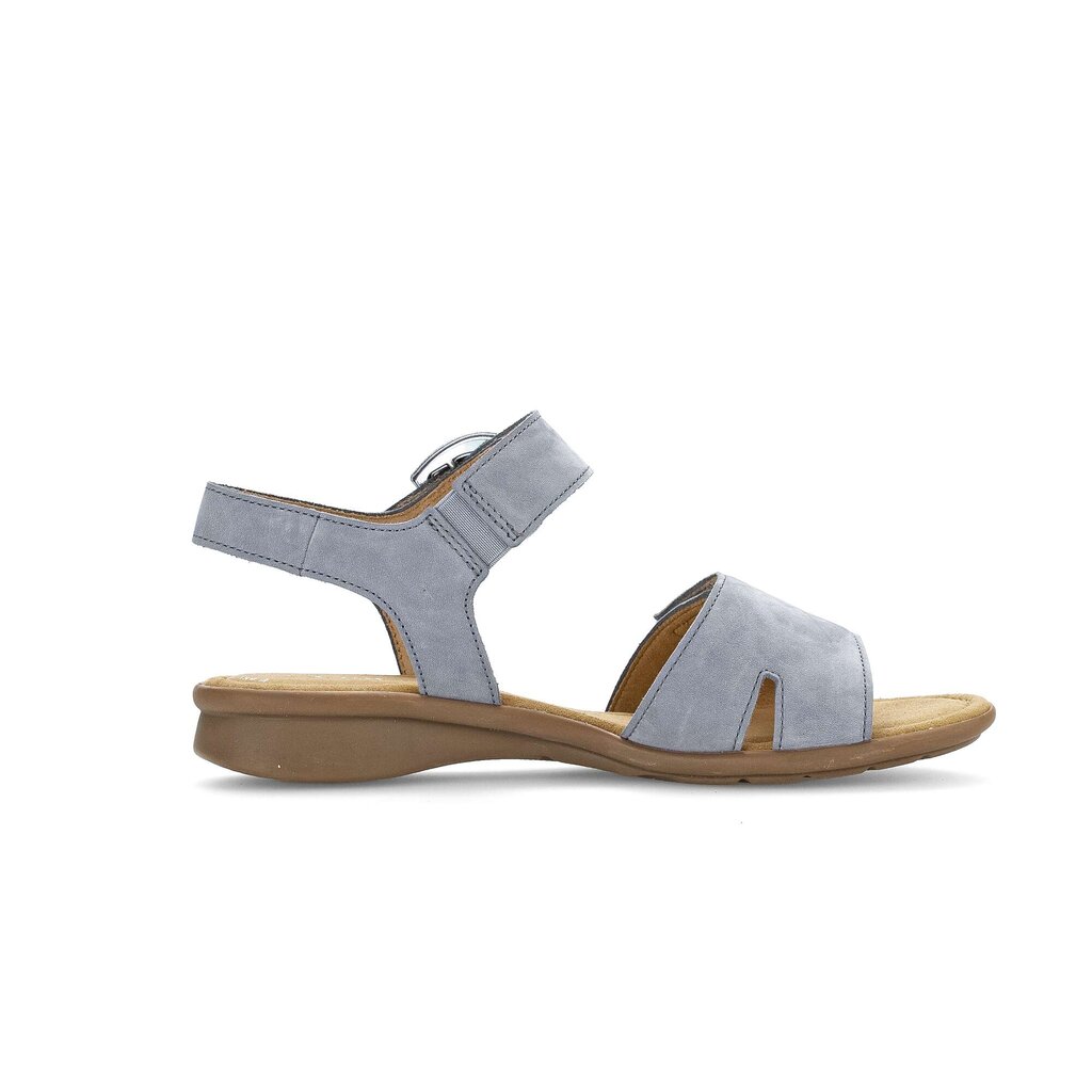 Sandal met riempjes blauw