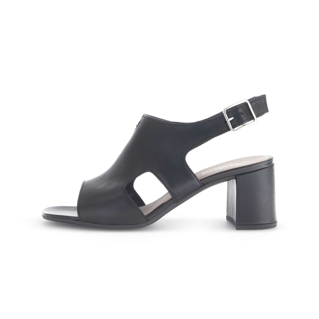 Sandal met riempjes zwart