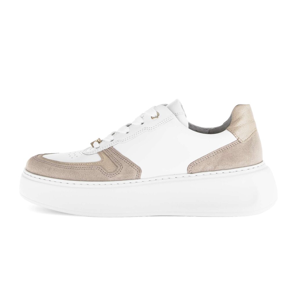Lage sneaker beige