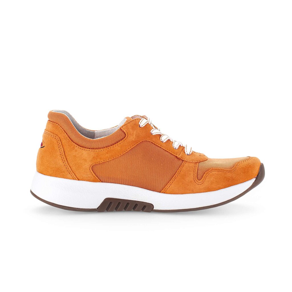 Lage sneaker oranje