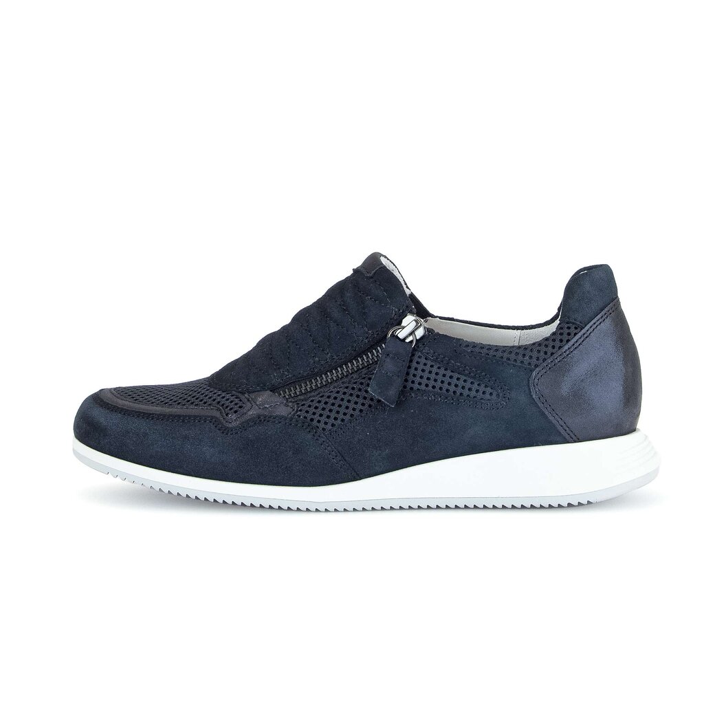 Lage sneaker blauw