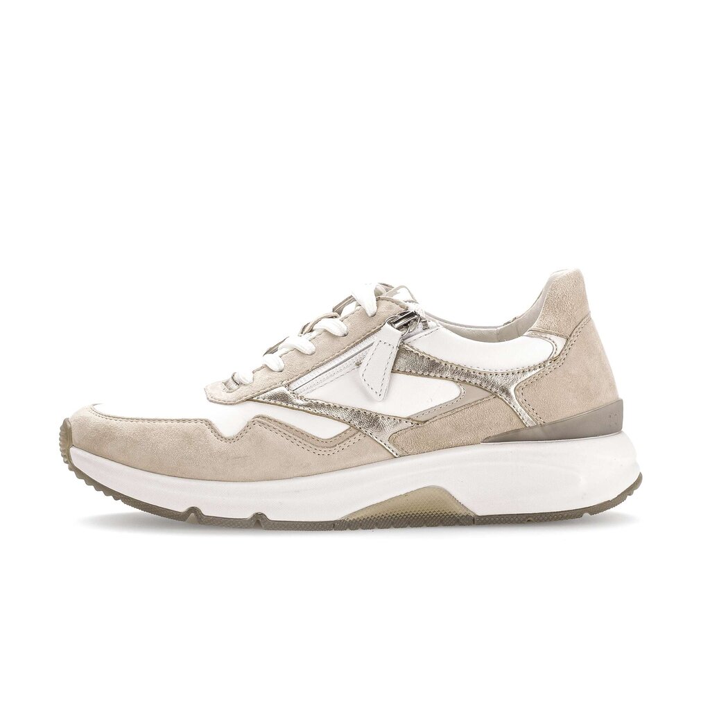 Lage sneaker beige