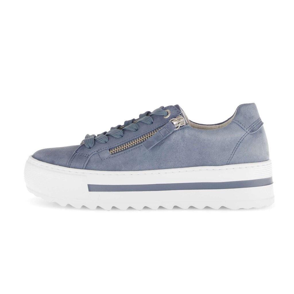Lage sneaker blauw