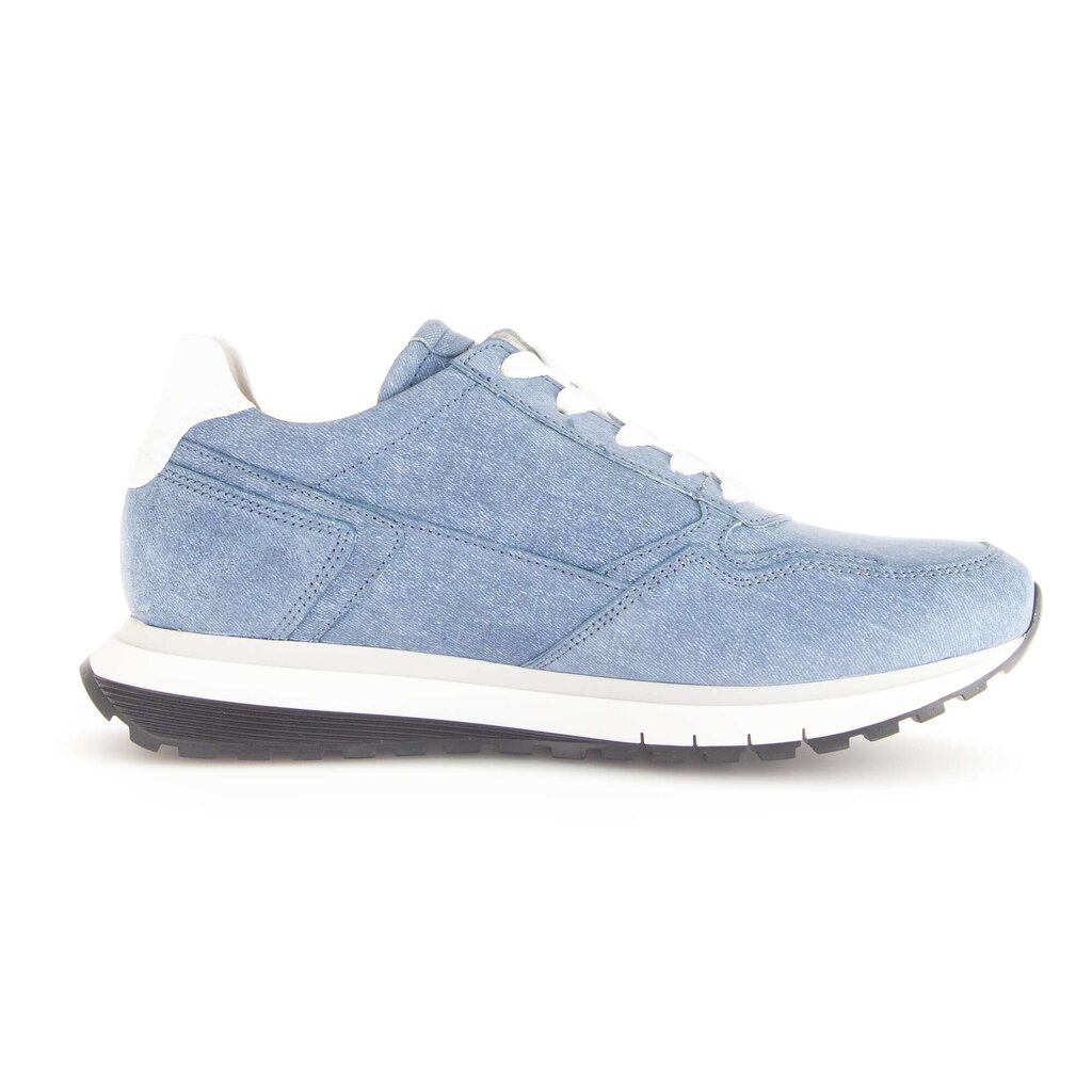 Lage sneaker blauw