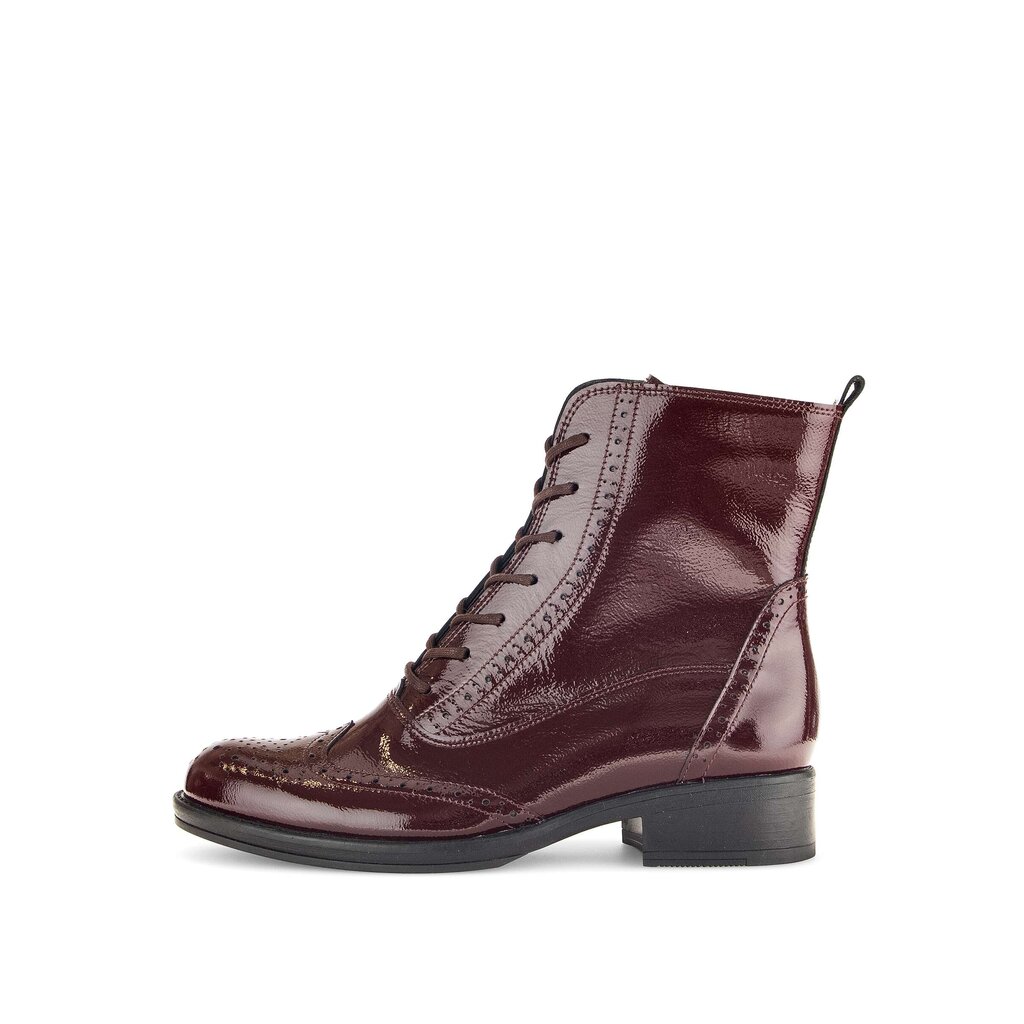 Enkellaarsjes met veter rood