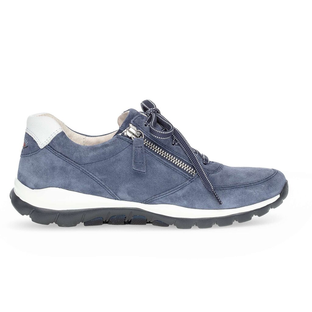 Lage sneaker blauw