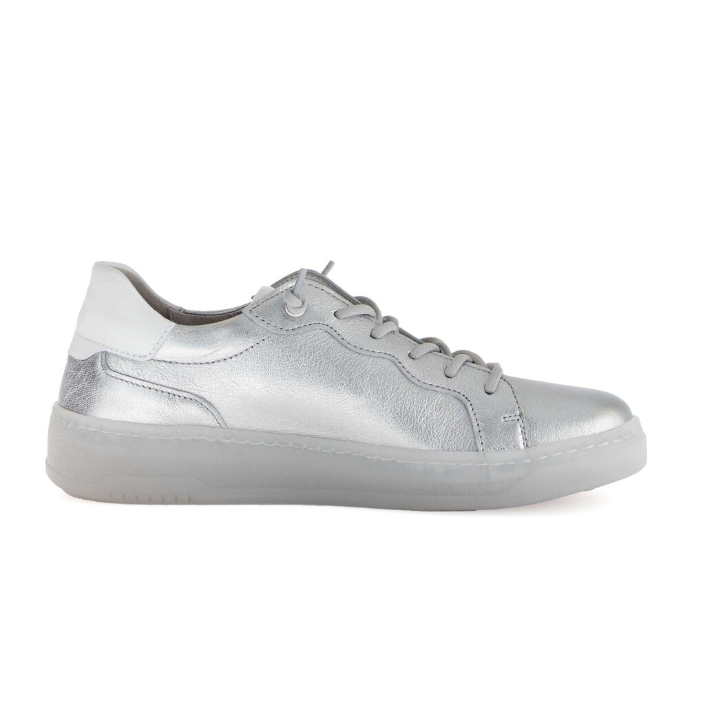 Lage sneaker zilver