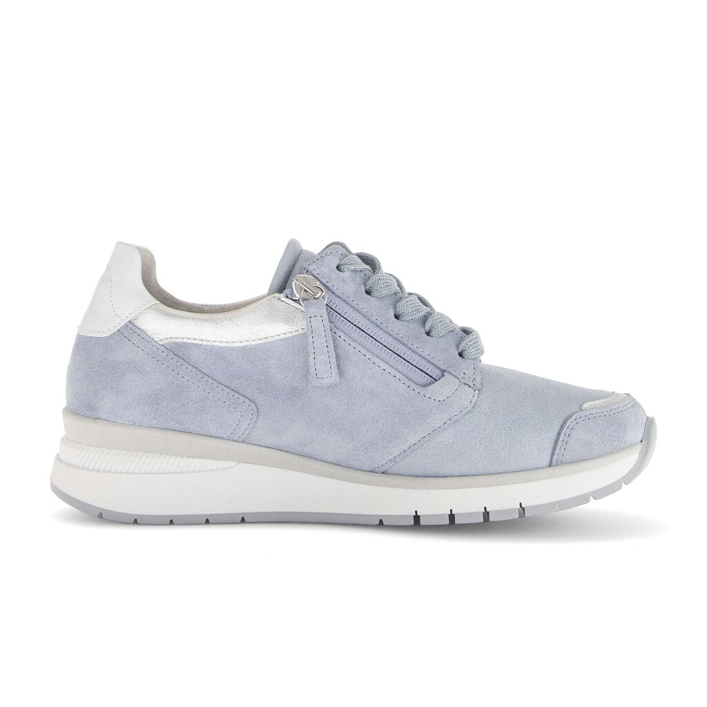 Lage sneaker blauw