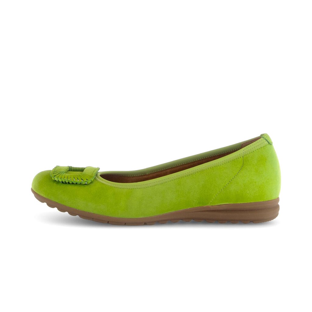 Sportieve ballerina groen