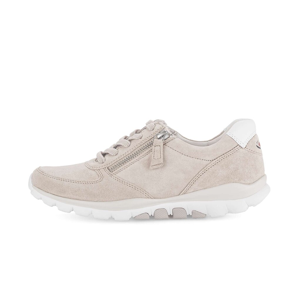 Lage sneaker beige