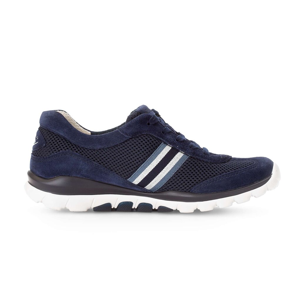 Lage sneaker blauw