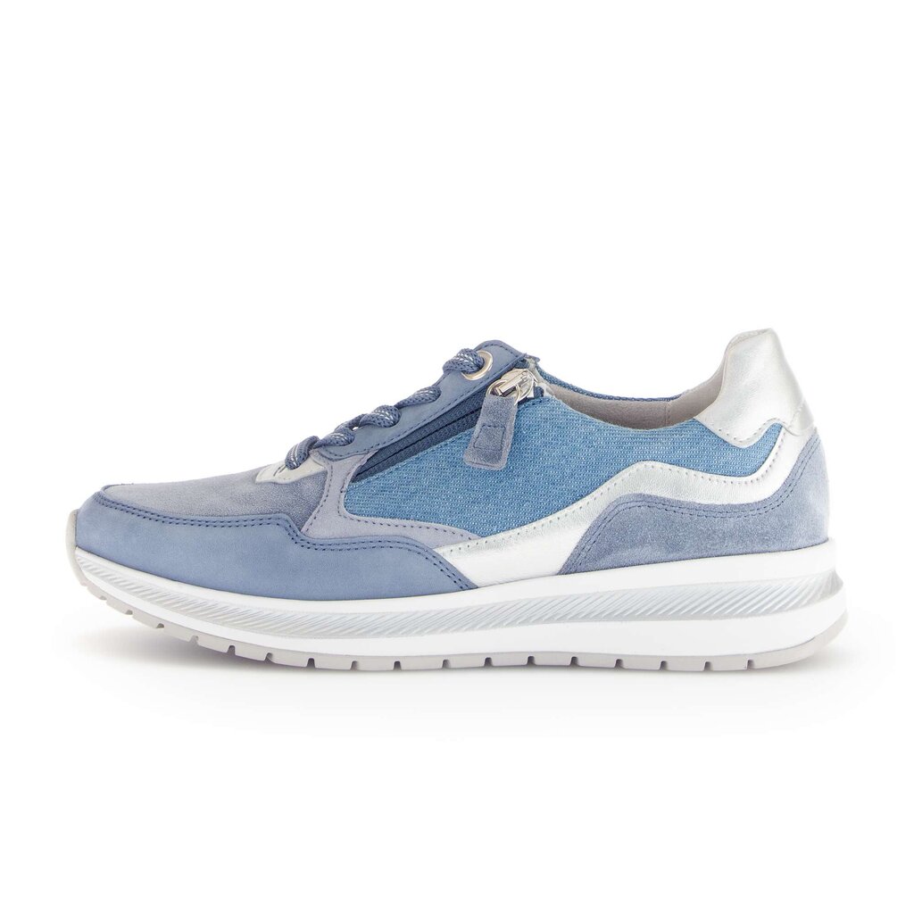 Lage sneaker blauw