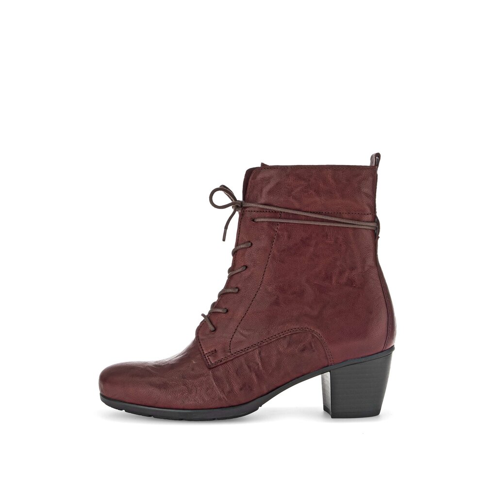 Enkellaarsjes met veter rood