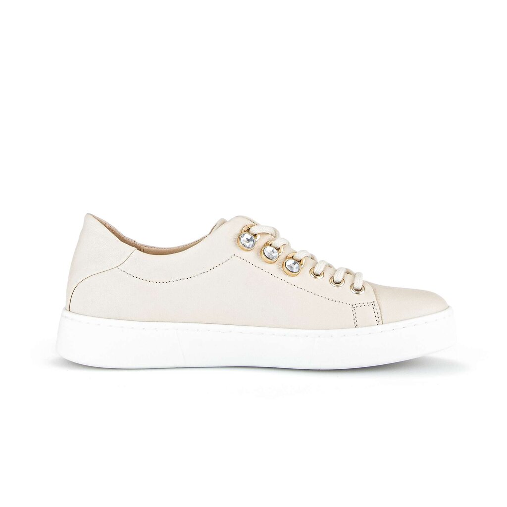 Lage sneaker beige