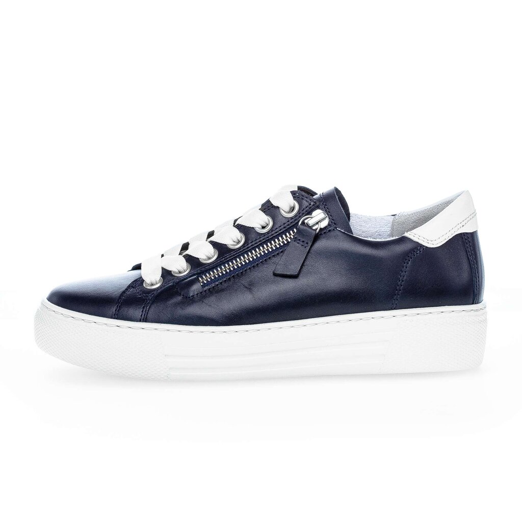Lage sneaker blauw