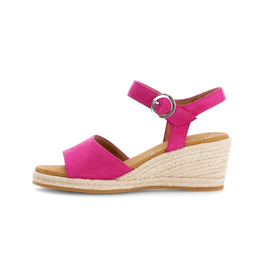 Sandaleno met sleehak roze