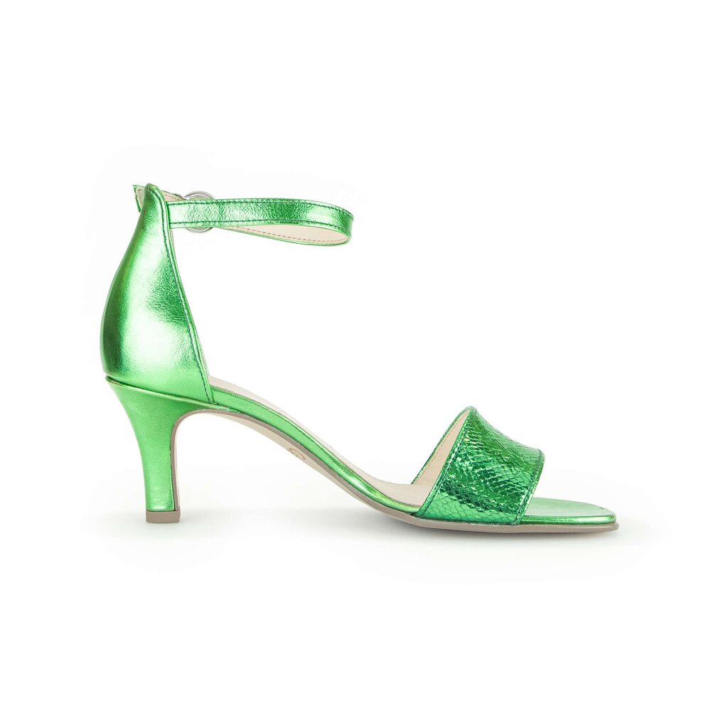 Sandal met riempjes groen