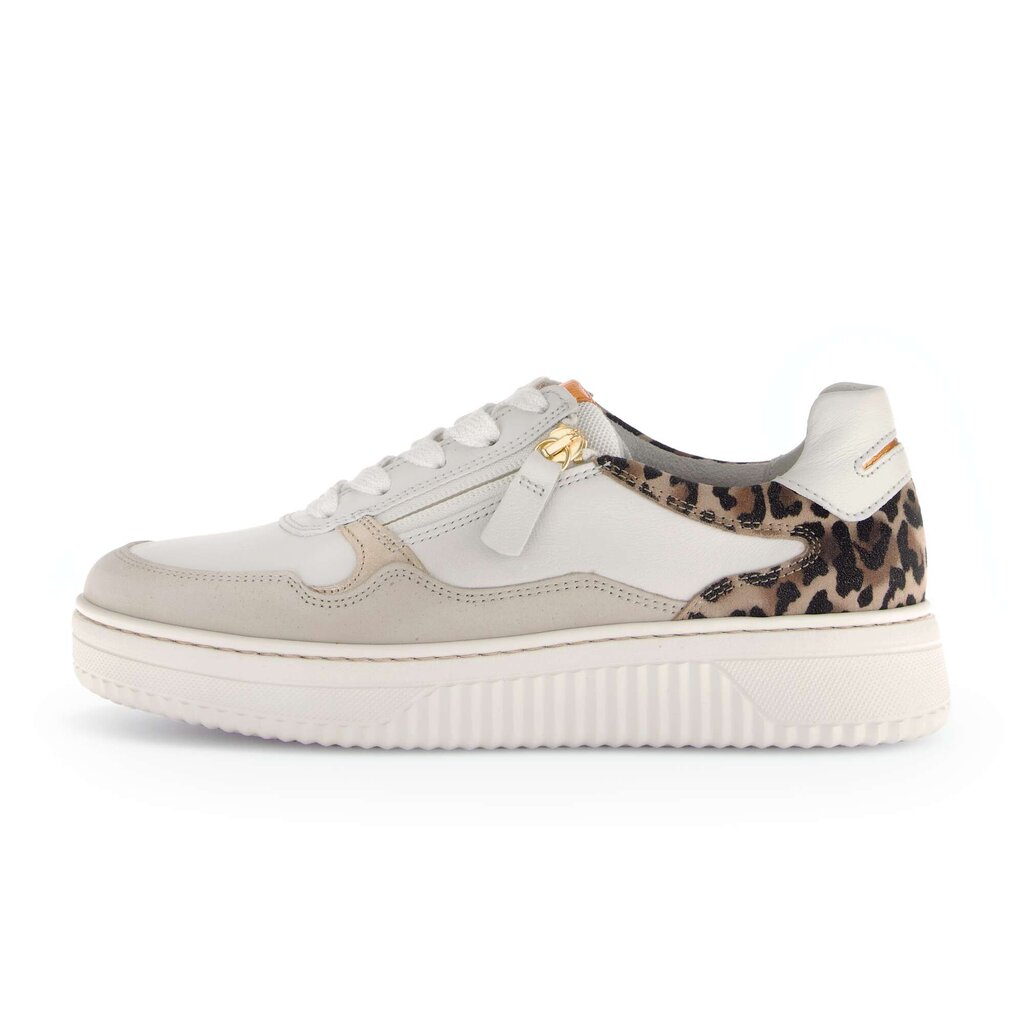 Lage sneaker beige
