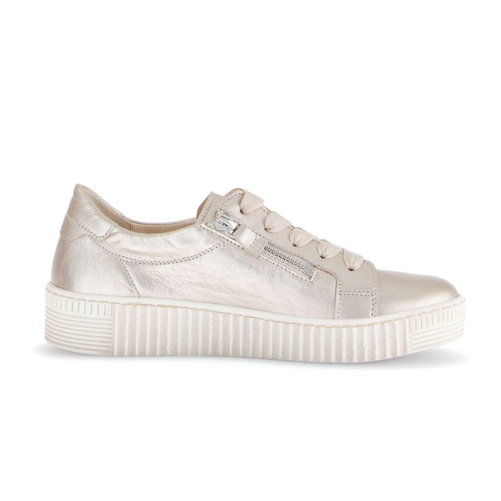 Lage sneaker goud