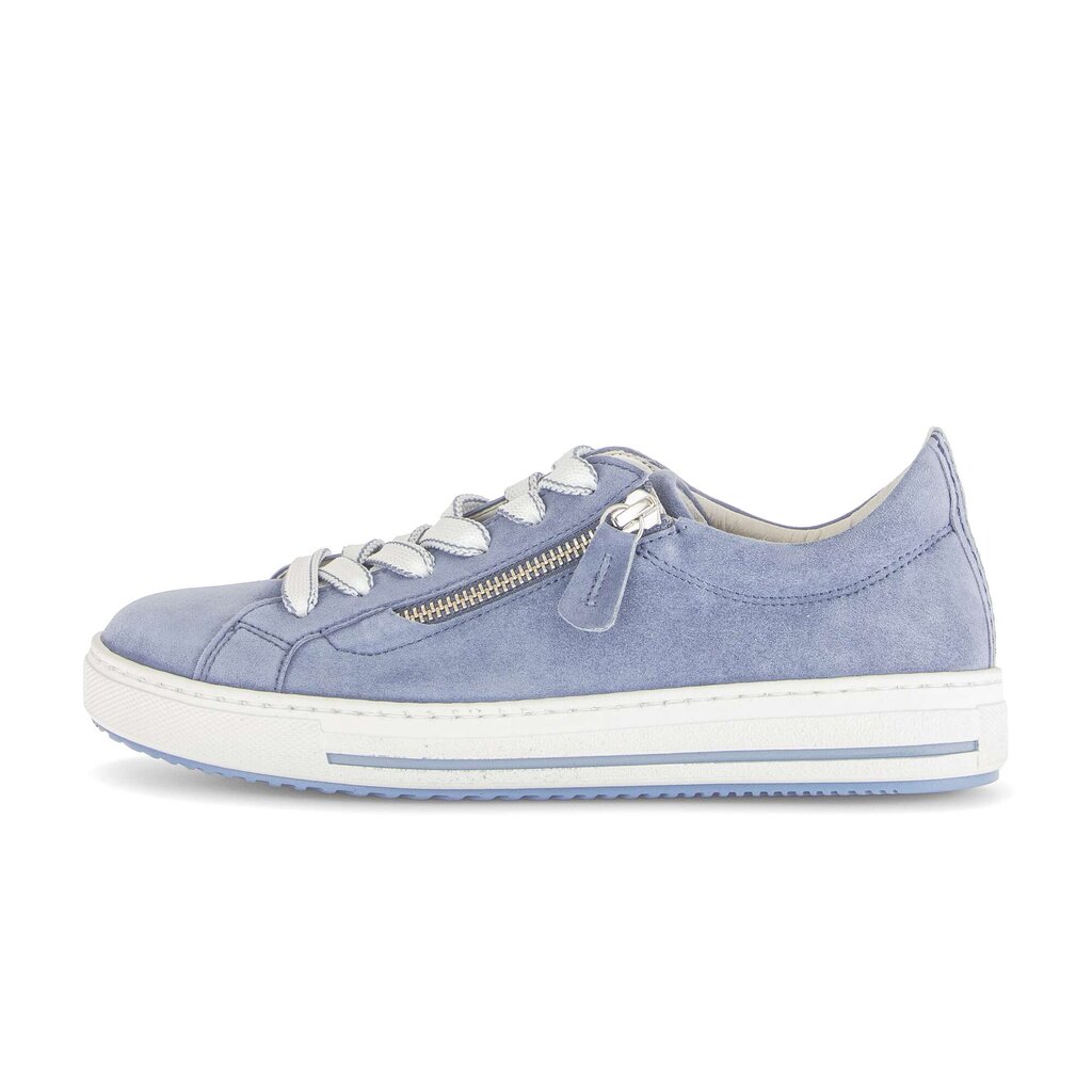 Lage sneaker blauw