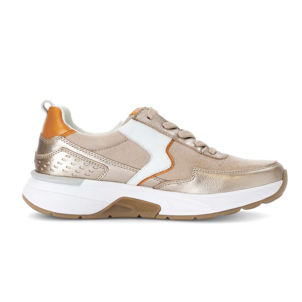 Lage sneaker beige