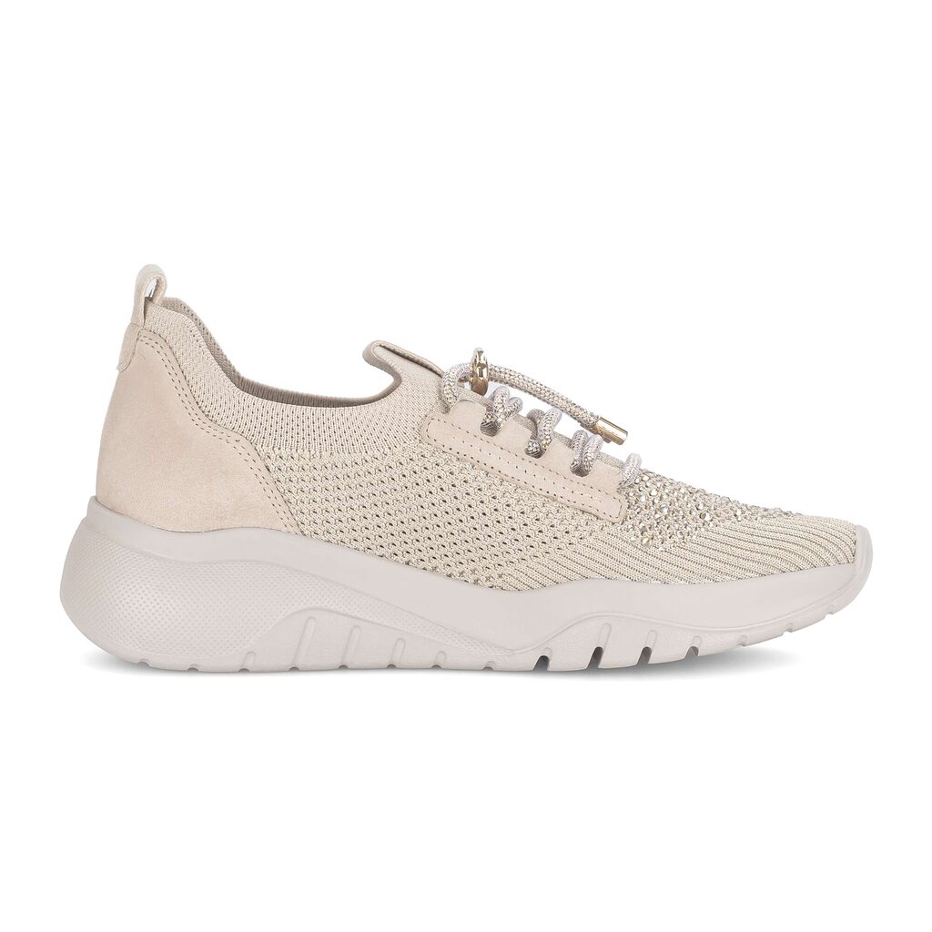 Lage sneaker beige
