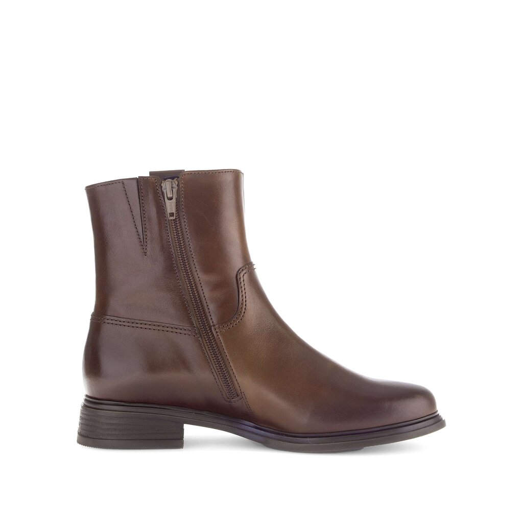 Elegante enkellaarsjes bruin